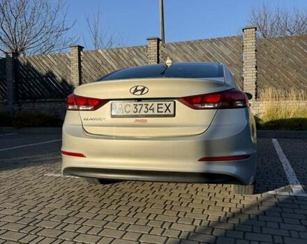 Серый Хендай Элантра, объемом двигателя 2 л и пробегом 115 тыс. км за 11150 $, фото 6 на Automoto.ua