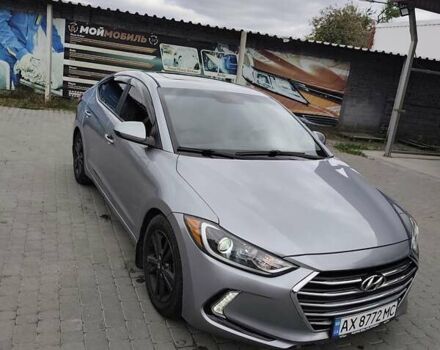 Серый Хендай Элантра, объемом двигателя 2 л и пробегом 179 тыс. км за 13800 $, фото 4 на Automoto.ua