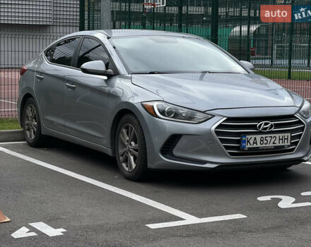 Серый Хендай Элантра, объемом двигателя 2 л и пробегом 115 тыс. км за 12000 $, фото 1 на Automoto.ua