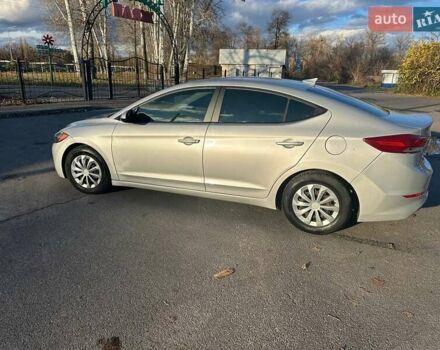 Серый Хендай Элантра, объемом двигателя 2 л и пробегом 185 тыс. км за 10500 $, фото 7 на Automoto.ua