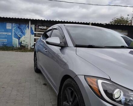 Серый Хендай Элантра, объемом двигателя 2 л и пробегом 179 тыс. км за 13800 $, фото 16 на Automoto.ua