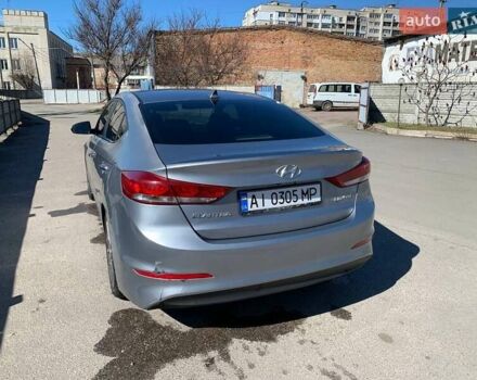 Серый Хендай Элантра, объемом двигателя 2 л и пробегом 122 тыс. км за 9500 $, фото 15 на Automoto.ua