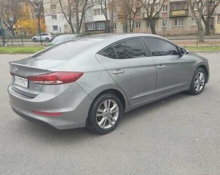Сірий Хендай Елантра, об'ємом двигуна 2 л та пробігом 74 тис. км за 14700 $, фото 4 на Automoto.ua