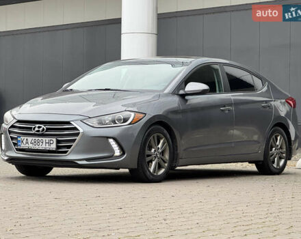 Сірий Хендай Елантра, об'ємом двигуна 2 л та пробігом 148 тис. км за 9900 $, фото 3 на Automoto.ua