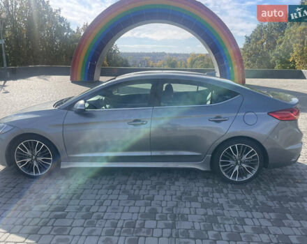 Серый Хендай Элантра, объемом двигателя 1.59 л и пробегом 101 тыс. км за 9500 $, фото 6 на Automoto.ua