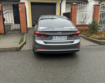 Сірий Хендай Елантра, об'ємом двигуна 2 л та пробігом 81 тис. км за 14400 $, фото 1 на Automoto.ua
