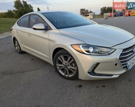 Серый Хендай Элантра, объемом двигателя 2 л и пробегом 145 тыс. км за 9990 $, фото 2 на Automoto.ua