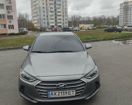 Сірий Хендай Елантра, об'ємом двигуна 2 л та пробігом 74 тис. км за 14700 $, фото 1 на Automoto.ua