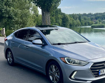Серый Хендай Элантра, объемом двигателя 2 л и пробегом 169 тыс. км за 13300 $, фото 6 на Automoto.ua