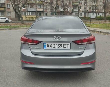 Сірий Хендай Елантра, об'ємом двигуна 2 л та пробігом 74 тис. км за 14700 $, фото 5 на Automoto.ua