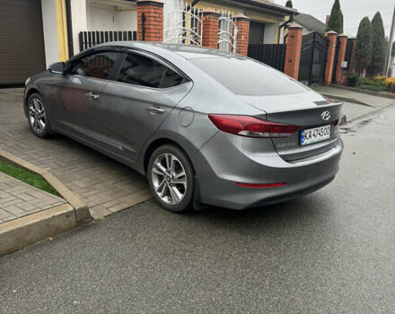 Сірий Хендай Елантра, об'ємом двигуна 2 л та пробігом 81 тис. км за 14400 $, фото 3 на Automoto.ua