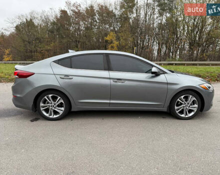 Серый Хендай Элантра, объемом двигателя 2 л и пробегом 132 тыс. км за 13500 $, фото 6 на Automoto.ua