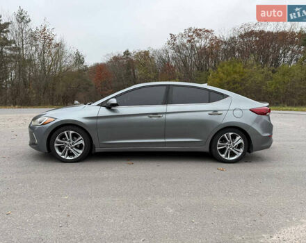 Серый Хендай Элантра, объемом двигателя 2 л и пробегом 132 тыс. км за 13500 $, фото 5 на Automoto.ua