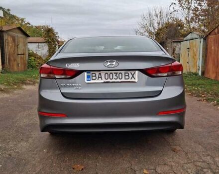 Хендай Элантра 2017 в Кропивницком (Кировограде) на Automoto.ua Серый Хендай Элантра, объемом двигателя 2 л и пробегом 177 тыс. км за 10900 $, фото 7 на Automoto.ua