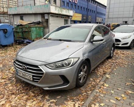 Серый Хендай Элантра, объемом двигателя 2 л и пробегом 220 тыс. км за 5999 $, фото 1 на Automoto.ua