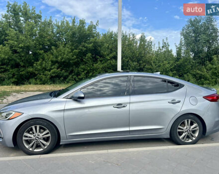 Серый Хендай Элантра, объемом двигателя 2 л и пробегом 169 тыс. км за 13300 $, фото 4 на Automoto.ua