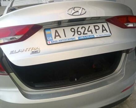 Серый Хендай Элантра, объемом двигателя 2 л и пробегом 160 тыс. км за 12100 $, фото 23 на Automoto.ua