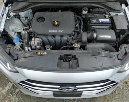 Серый Хендай Элантра, объемом двигателя 2 л и пробегом 62 тыс. км за 2500 $, фото 9 на Automoto.ua