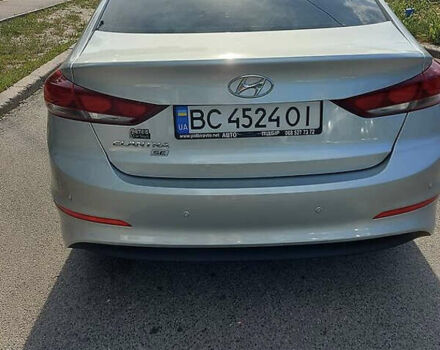 Серый Хендай Элантра, объемом двигателя 2 л и пробегом 156 тыс. км за 12400 $, фото 4 на Automoto.ua