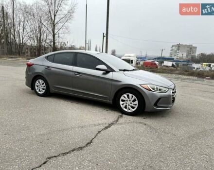 Серый Хендай Элантра, объемом двигателя 2 л и пробегом 175 тыс. км за 11200 $, фото 14 на Automoto.ua