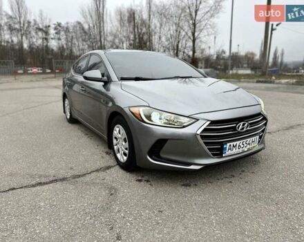 Серый Хендай Элантра, объемом двигателя 2 л и пробегом 175 тыс. км за 11200 $, фото 6 на Automoto.ua