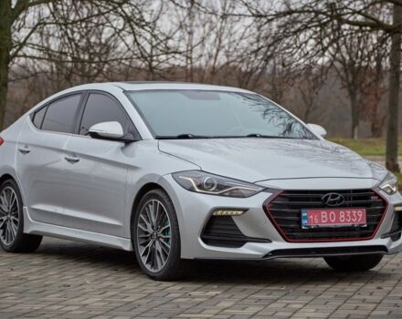 Серый Хендай Элантра, объемом двигателя 1.6 л и пробегом 145 тыс. км за 12500 $, фото 2 на Automoto.ua