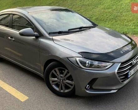 Сірий Хендай Елантра, об'ємом двигуна 2 л та пробігом 165 тис. км за 10700 $, фото 1 на Automoto.ua