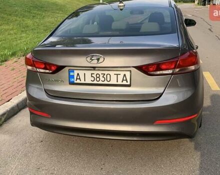 Сірий Хендай Елантра, об'ємом двигуна 2 л та пробігом 165 тис. км за 10700 $, фото 6 на Automoto.ua