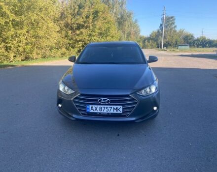 Серый Хендай Элантра, объемом двигателя 1.6 л и пробегом 93 тыс. км за 11900 $, фото 1 на Automoto.ua