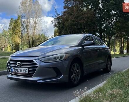 Серый Хендай Элантра, объемом двигателя 2 л и пробегом 145 тыс. км за 11000 $, фото 1 на Automoto.ua