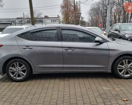 Серый Хендай Элантра, объемом двигателя 2 л и пробегом 89 тыс. км за 11100 $, фото 2 на Automoto.ua