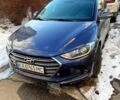 Серый Хендай Элантра, объемом двигателя 2 л и пробегом 190 тыс. км за 13500 $, фото 1 на Automoto.ua
