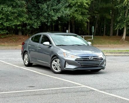 Серый Хендай Элантра, объемом двигателя 2 л и пробегом 33 тыс. км за 5200 $, фото 2 на Automoto.ua
