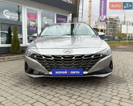 Серый Хендай Элантра, объемом двигателя 2 л и пробегом 44 тыс. км за 16500 $, фото 1 на Automoto.ua