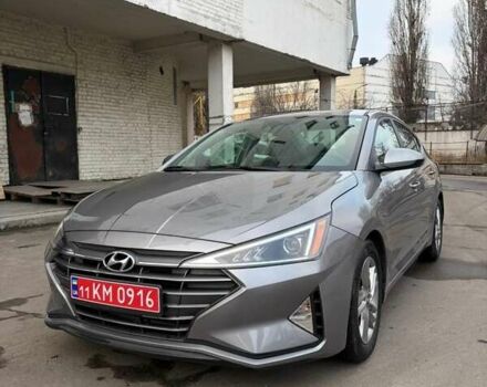 Сірий Хендай Елантра, об'ємом двигуна 2 л та пробігом 68 тис. км за 14900 $, фото 2 на Automoto.ua