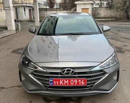 Сірий Хендай Елантра, об'ємом двигуна 2 л та пробігом 68 тис. км за 14900 $, фото 1 на Automoto.ua