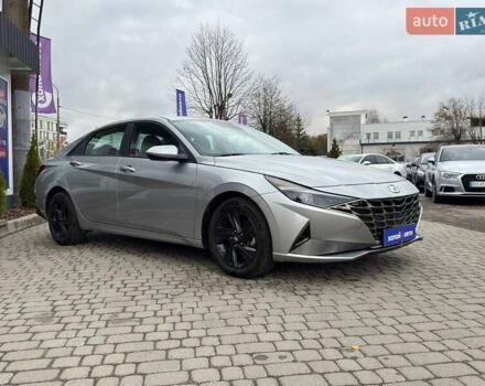 Серый Хендай Элантра, объемом двигателя 2 л и пробегом 44 тыс. км за 16500 $, фото 2 на Automoto.ua