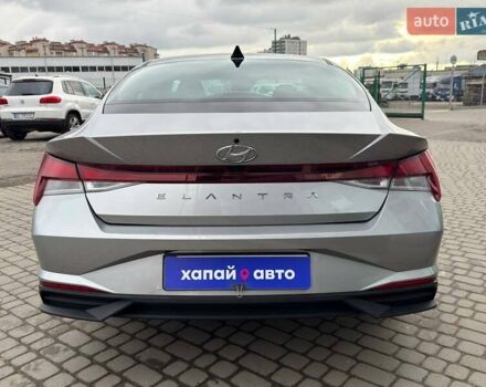 Серый Хендай Элантра, объемом двигателя 2 л и пробегом 44 тыс. км за 16500 $, фото 6 на Automoto.ua