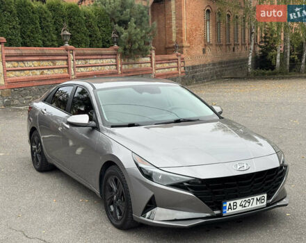 Серый Хендай Элантра, объемом двигателя 2 л и пробегом 135 тыс. км за 17200 $, фото 5 на Automoto.ua