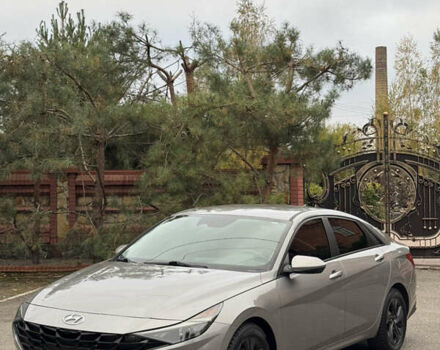 Серый Хендай Элантра, объемом двигателя 2 л и пробегом 135 тыс. км за 17200 $, фото 2 на Automoto.ua