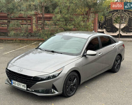 Серый Хендай Элантра, объемом двигателя 2 л и пробегом 135 тыс. км за 17200 $, фото 6 на Automoto.ua