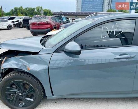 Серый Хендай Элантра, объемом двигателя 2 л и пробегом 83 тыс. км за 8200 $, фото 10 на Automoto.ua