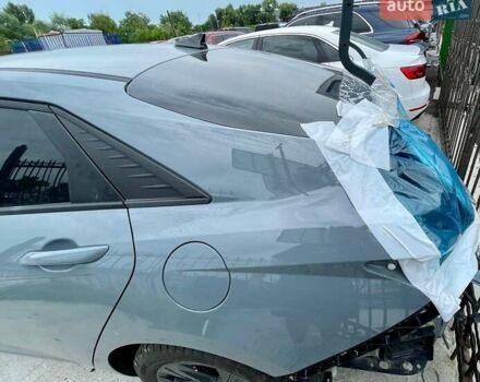 Серый Хендай Элантра, объемом двигателя 2 л и пробегом 83 тыс. км за 7800 $, фото 13 на Automoto.ua