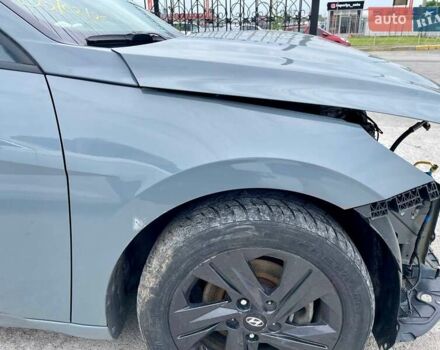 Серый Хендай Элантра, объемом двигателя 2 л и пробегом 83 тыс. км за 8200 $, фото 16 на Automoto.ua