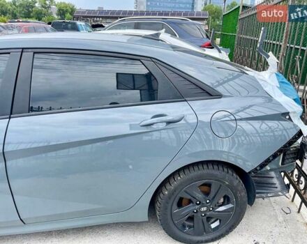 Серый Хендай Элантра, объемом двигателя 2 л и пробегом 83 тыс. км за 7800 $, фото 11 на Automoto.ua