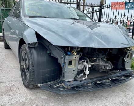 Серый Хендай Элантра, объемом двигателя 2 л и пробегом 83 тыс. км за 7800 $, фото 1 на Automoto.ua