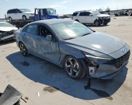 Сірий Хендай Елантра, об'ємом двигуна 2 л та пробігом 58 тис. км за 14500 $, фото 5 на Automoto.ua