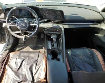 Сірий Хендай Елантра, об'ємом двигуна 2 л та пробігом 58 тис. км за 14500 $, фото 7 на Automoto.ua