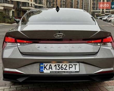 Серый Хендай Элантра, объемом двигателя 2 л и пробегом 30 тыс. км за 18999 $, фото 14 на Automoto.ua