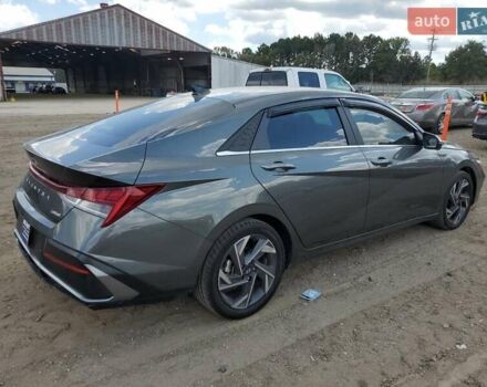 Серый Хендай Элантра, объемом двигателя 2 л и пробегом 74 тыс. км за 6500 $, фото 2 на Automoto.ua